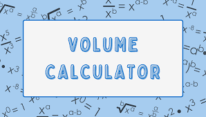 volume calculator